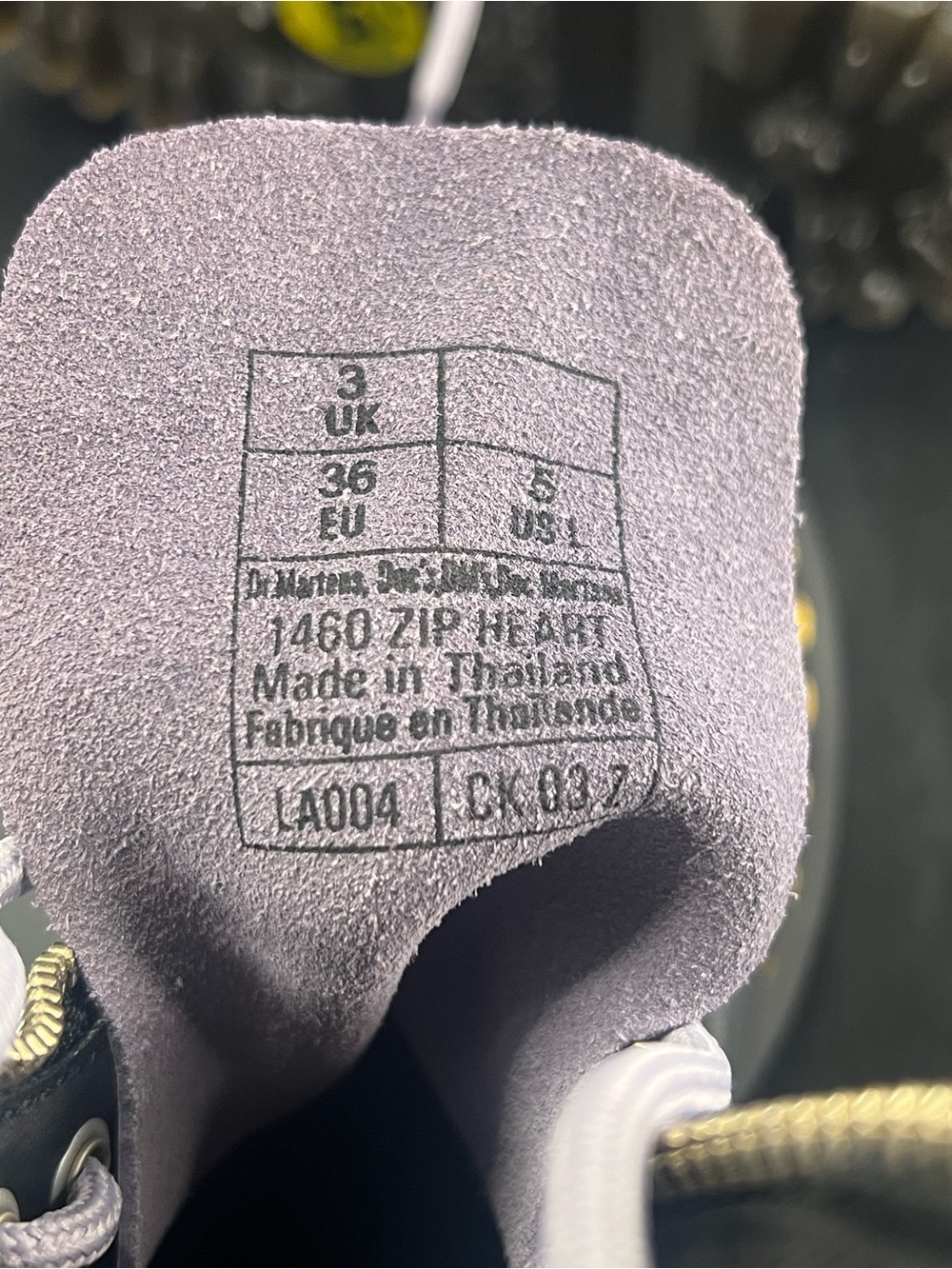 Dr. Martens 1460 Zip Heart - Picture 8 of 8